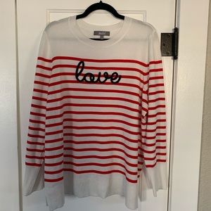 Striped Love Sweater